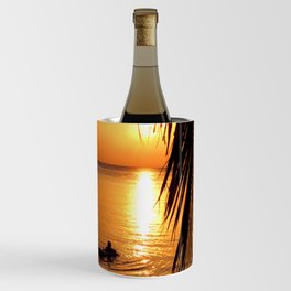 Island sunset relaxation Wine Chiller