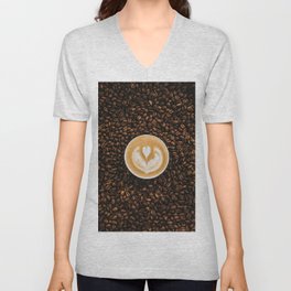 Cappuccino V Neck T Shirt