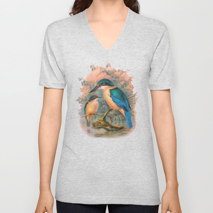 Kingfisher V Neck T Shirt