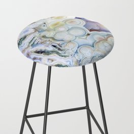 Bubbles of stone Agate Bar Stool