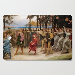 Thomas Cooper Gotch - A Pageant of Childhood Cutting Board