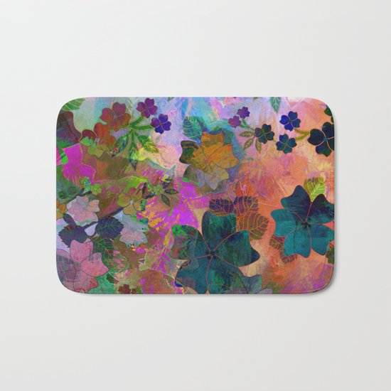 Fragrant Summer Field Bath Mat