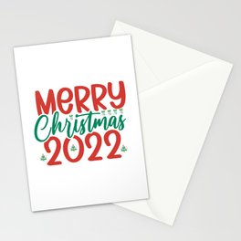 Merry Christmas 2022 Stationery Card