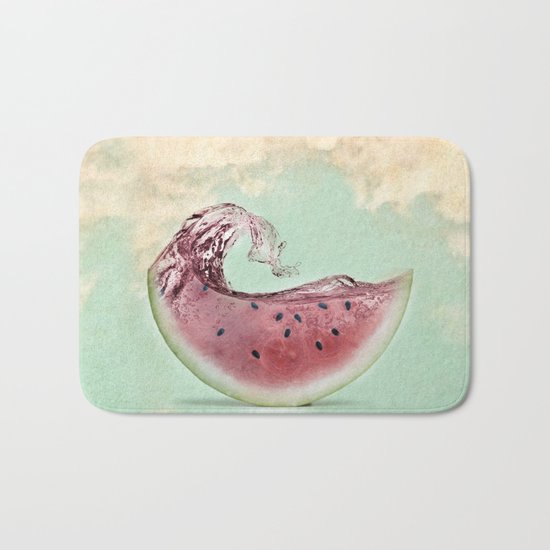 Watermelon sky Bath Mat