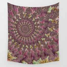 Spiral Fractal Wall Tapestry