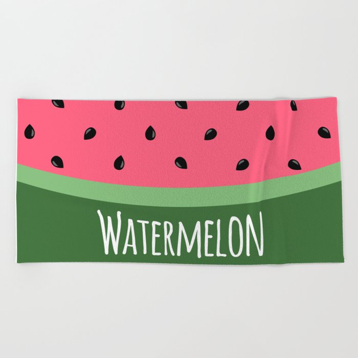 Summer Watermelon Beach Towel