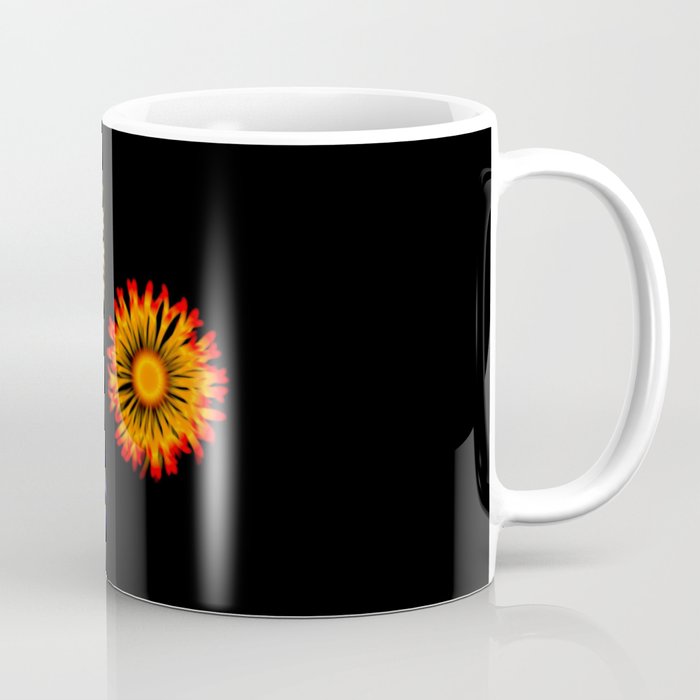 Abstract Flowers Coffee Mug