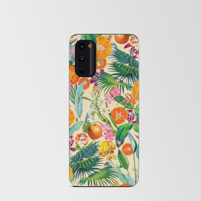 Tropical Orange Garden II Android Card Case