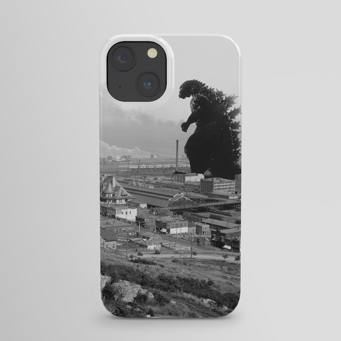 Old Time Gojira iPhone Case