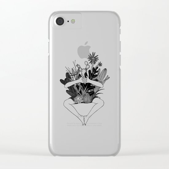 Big hug Clear iPhone Case