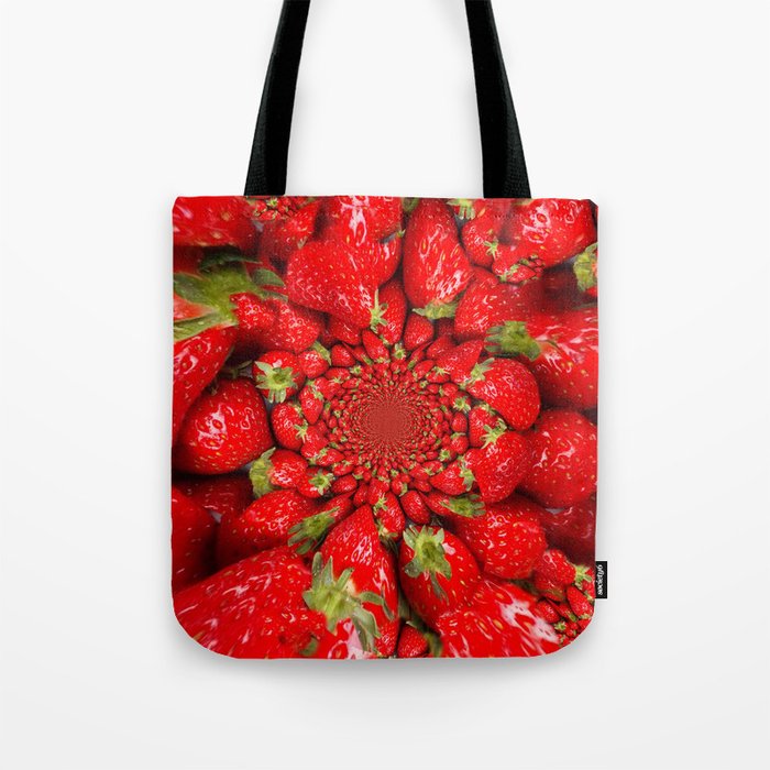   Strawberry Bed Dreamscape Tote Bag