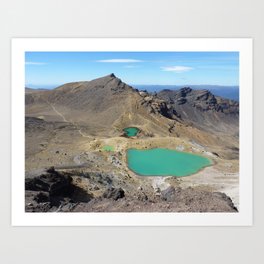 Mount Tongariro Art Print | Intothewild, Mountains, Photo, Nature, Traveling, Newzealand 