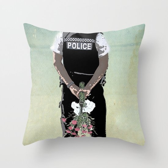 long arm Throw Pillow