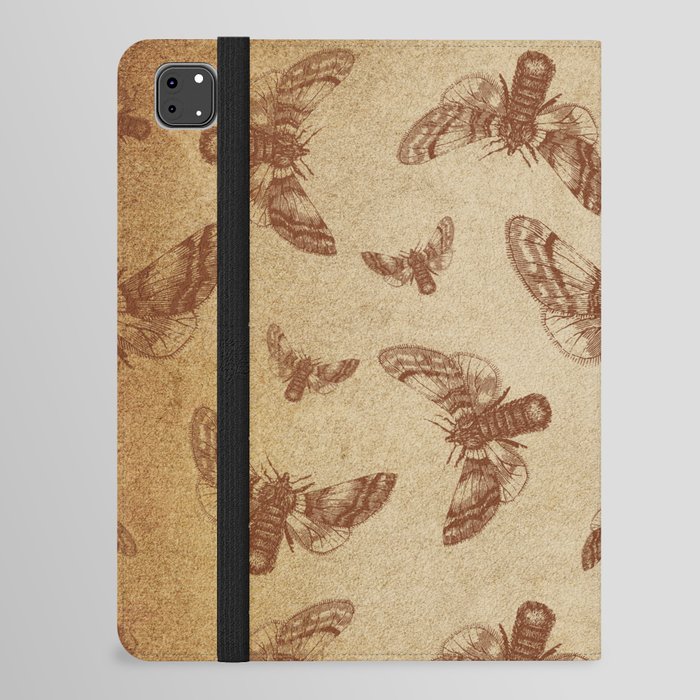 insect pattern / butterfly / vintage iPad Folio Case