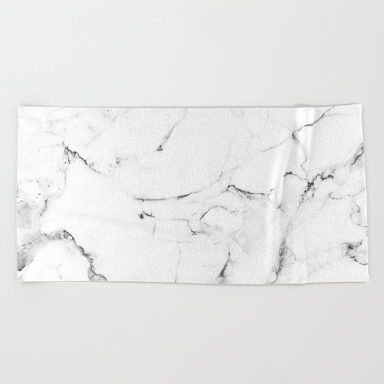 Marble Addiction #society6 #decor #buyart Beach Towel