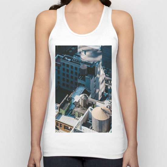 New York sky view Unisex Tank Top
