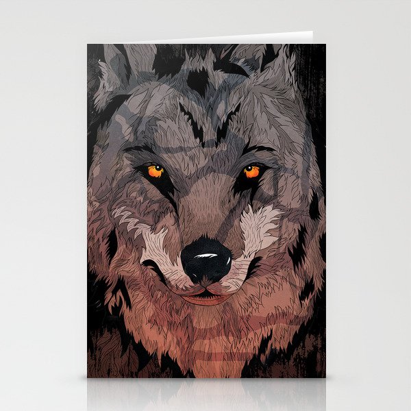 Wolf Mother Stationery Cards