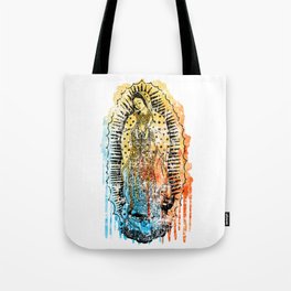 Virgen de Guadalupe, Virgin Mary Tote Bag