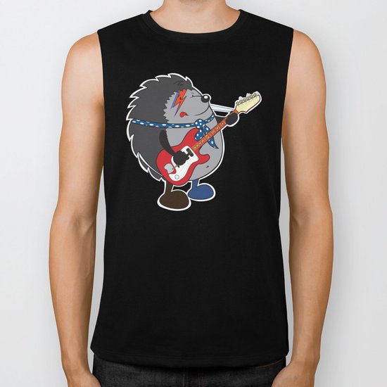 Ziggy plays guitar Biker Tank