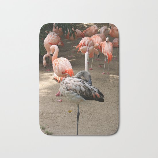 Flamingo - to be different Bath Mat