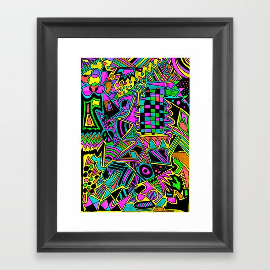 Cowabunga! Framed Art Print
