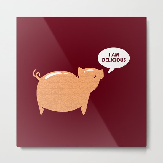 An Honest Meal Metal Print