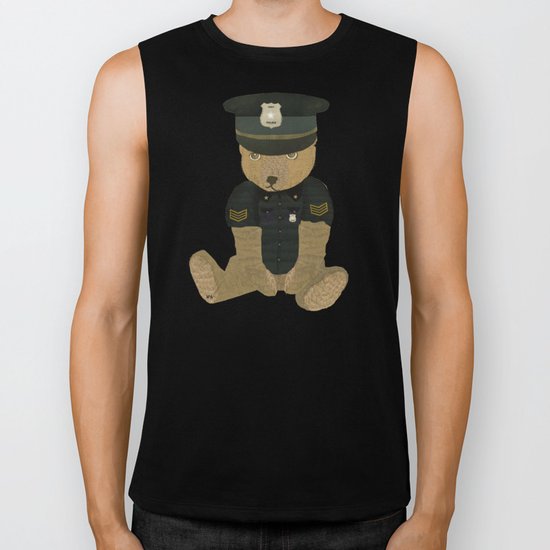 police ted Biker Tank