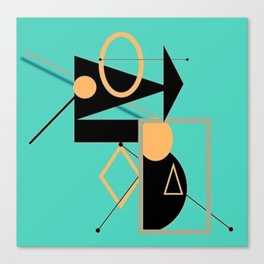 Abstract Acquaintance Canvas Print