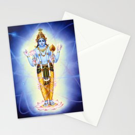 Cosmic Form of Lord Vishnu Stationery Card