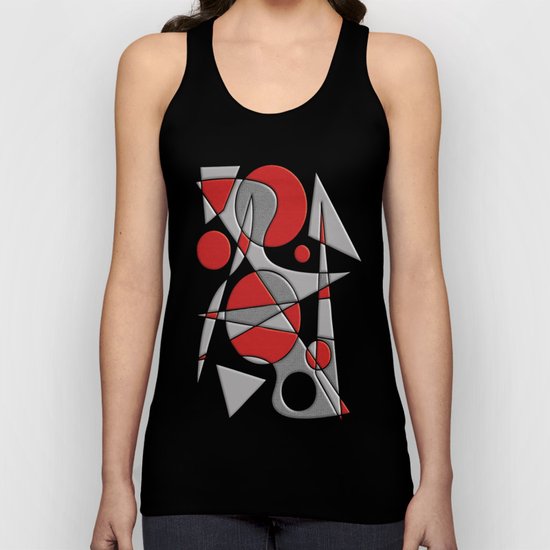 Abstract #284 Paladin Unisex Tank Top