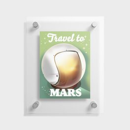 Travel to Mars Floating Acrylic Print