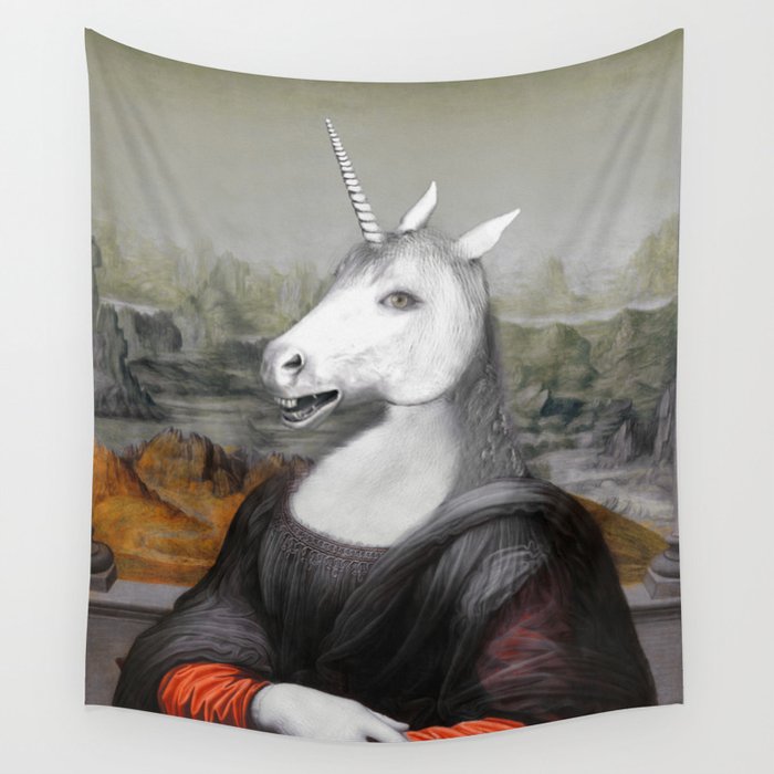 Unicorn store wall tapestry
