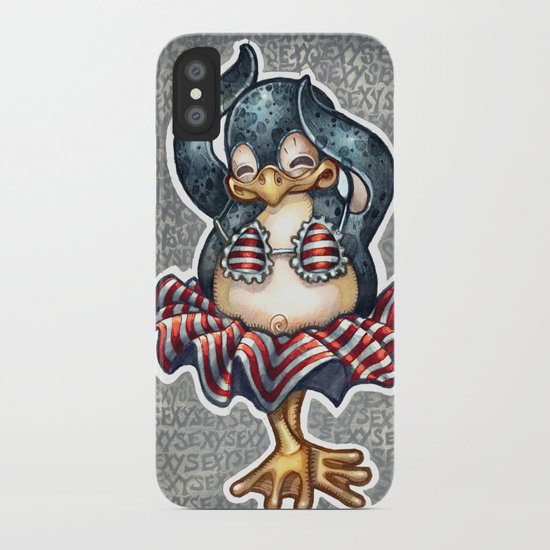 Sexy Penguin iPhone Case