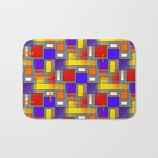 Color Mix Bath Mat