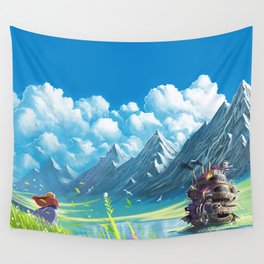 Howlsmovingcastle Wall Tapestries Society6