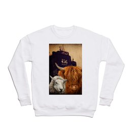 Sheep Cow 123 Crewneck Sweatshirt
