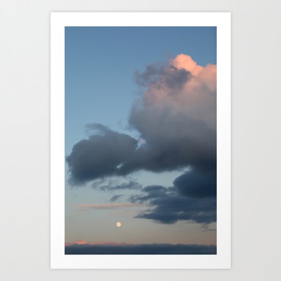 The Moon Art Print