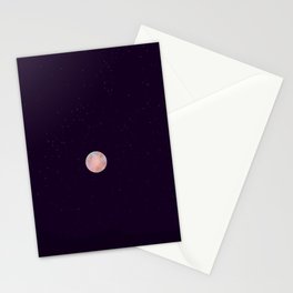 Moon art / landscape Stationery Cards