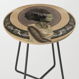Bride of Frankenstein Nouveau Side Table