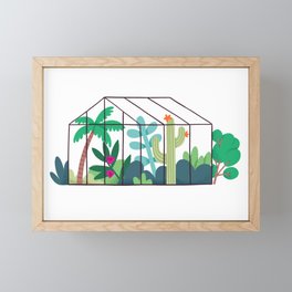 greenhouse Framed Mini Art Print