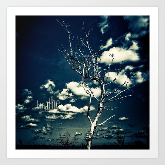 BREATHE Art Print