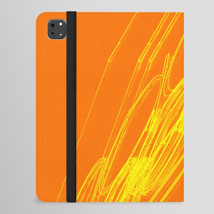 The Love Series 200 Orange iPad Folio Case