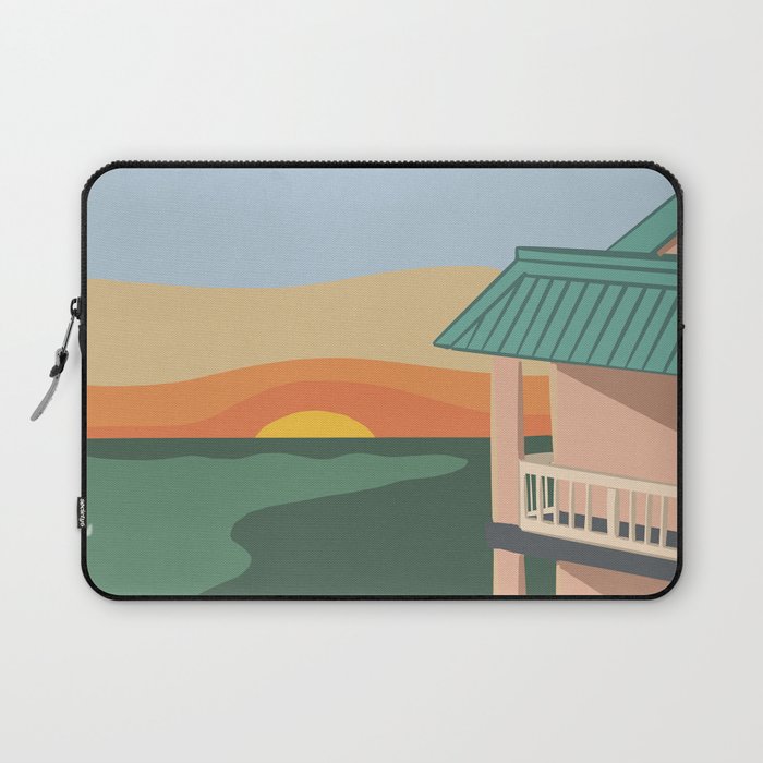 South Carolina Sunset Laptop Sleeve