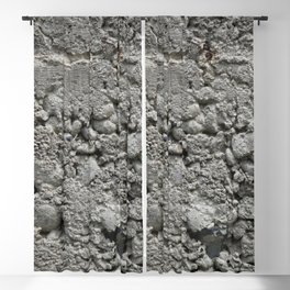 Concrete wall background Blackout Curtain