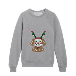 Merry Christmas 2022 - Mine Craft Cute Mini Reindeer Christmas Day Kids Crewneck