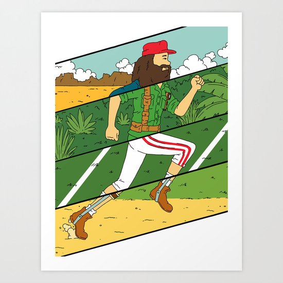 Run Art Print
