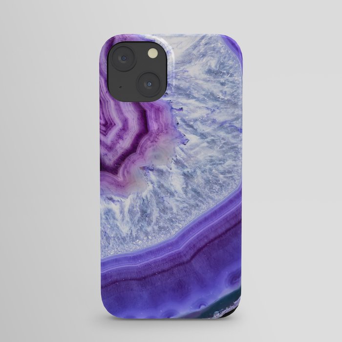 Shades of purple Agate 3110 iPhone Case