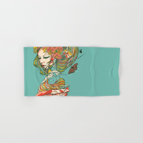 Geisha Hand & Bath Towel