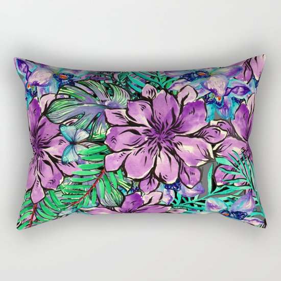 My Tropical Garden 4 Rectangular Pillow