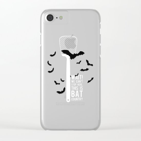 Fear and Loathing Clear iPhone Case